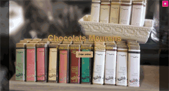 Desktop Screenshot of chocolatsmeurens.com